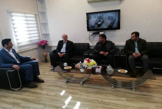 دیدار رئیس سازمان جهاد کشاورزی استان با فرماندار شهرستان بدره
