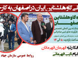 جشنواره ملی گاو هلشتاین ایران در اصفهان به کار خود پایان داد 