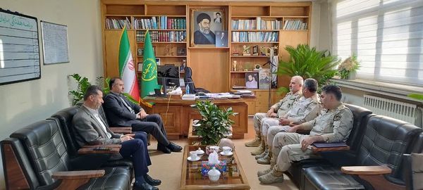 دیدار فرمانده مرزبانی آذربایجانغربی با رییس سازمان جهاد کشاورزی استان/ تاکید بر همکاری مشترک برای تقویت امنیت غذایی و حمایت از کشاورزان