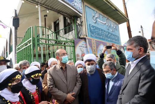 تجدید میثاق وزیر جهاد کشاورزی با شهدای شهرستان بابلسر