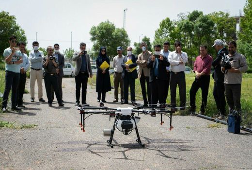 تاثیر و دقت بالا ، ارمغان پهپاد ها به کشاورزان نیشابور