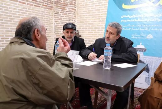 برپایی طرح نهضت خدمت به مردم با حضور سرپرست سازمان جهاد کشاورزی استان قزوین در نماز جمعه قزوین