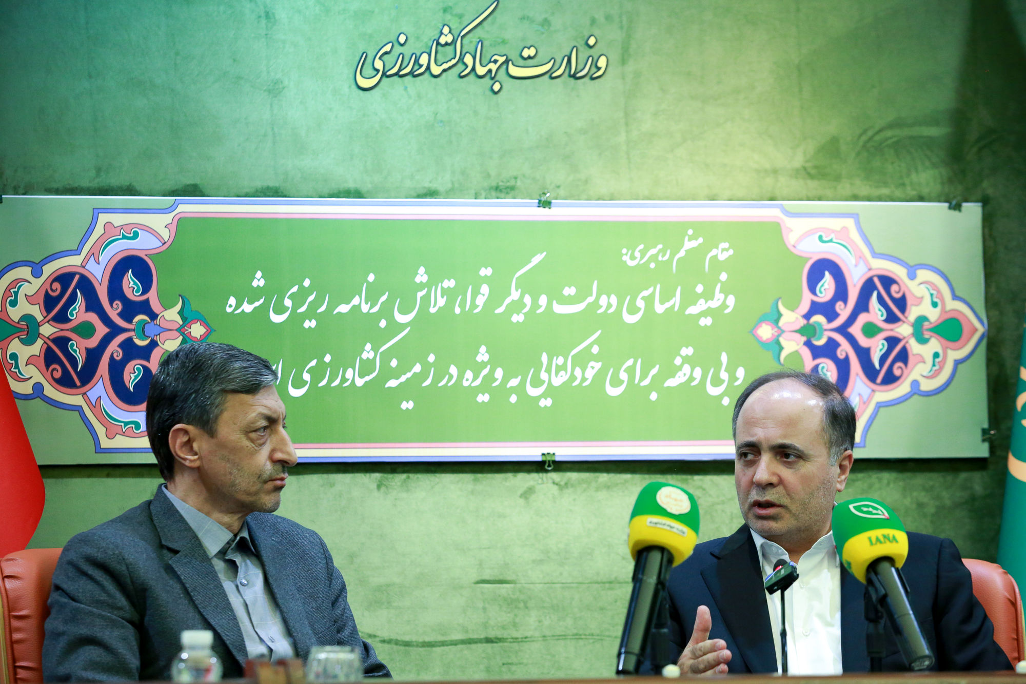  امضای تفاهم نامه همکاری برای اجرای دو طرح ملی در حوزه دام و برنج 