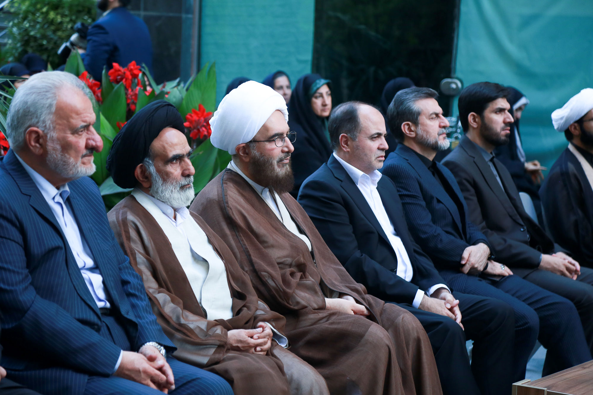  آیین بزرگداشت ارتحال امام خمینی (ره) در محل وزارت جهاد کشاوزری  