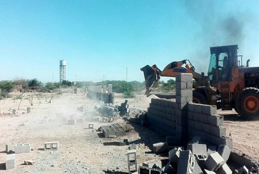 13 هزار متر کاربری غیر مجاز در شهرستان دشتی قلع و قمع شد