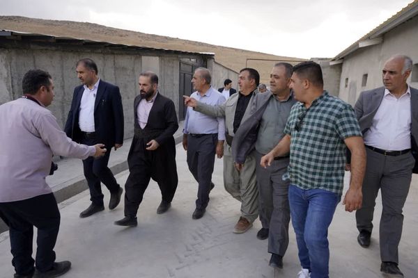 بازدید رییس کمیسیون کشاورزی مجلس از طرحهای تولیدی و زیرساختی پیرانشهر