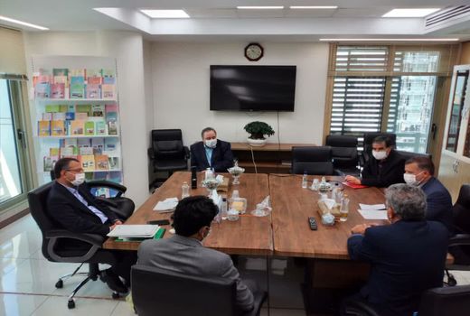 دیدار رییس سازمان جهاد کشاورزی خراسان شمالی با معاون برنامه ریزی و امور اقتصادی وزارت جهاد کشاورزی