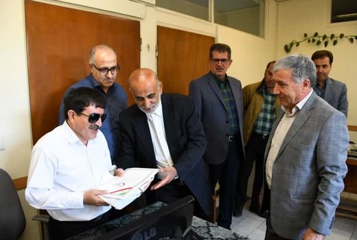 روز عصای سفید در سازمان جهادکشاورزی استان گرامی داشته شد