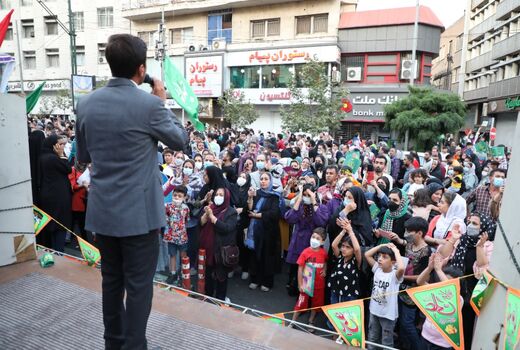 حضور «موکب محبان الرضا» وزارت جهاد کشاورزی در  «مهمونی ۱۰ کیلومتری»  عید سعید غدیر خم