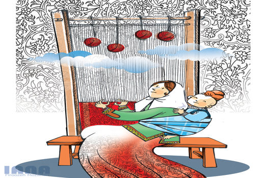 پرداخت وام برای اشتغال به زنان عشایر روستایی-کارتون فیروزه مظفری