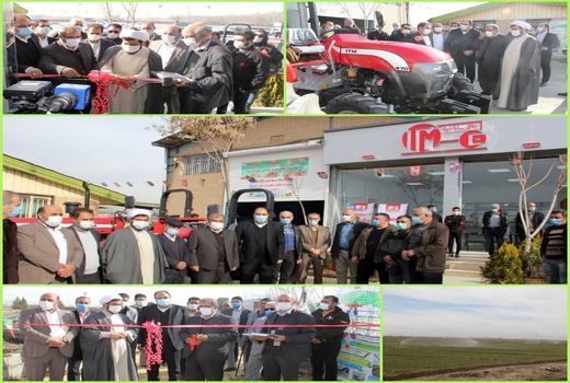 افتتاح نخستین نمایندگی تراکتور سازی ایران (تبریز) در شهرستان نظرآباد