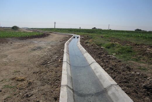 تکمیل پروژه مرمت کانال انتقال آب شهرستان البرز