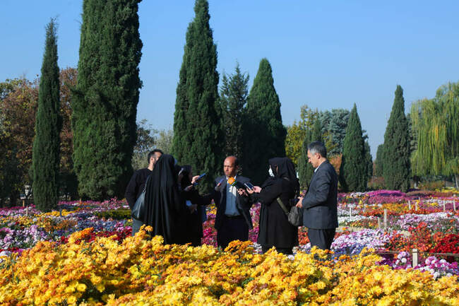 بازدید تور رسانه ای از باغ ملی گیاه شناسی ایران                   