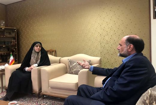  دیدار دستیار  وزیر ارشاد با دستیار رئیس جمهور در امور حقوق شهروندی