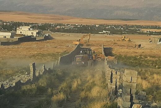 عملیات بزرگ آزادسازی اراضی کشاورزی در شیراز 