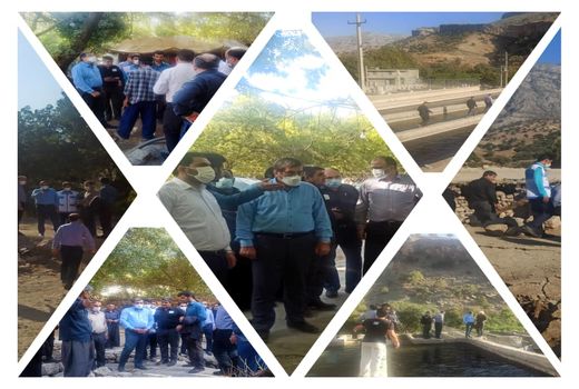 سازمان جهادکشاورزی خوزستان در کنار کشاورزان و دامداران خسارت دیده از زلزله اندیکا