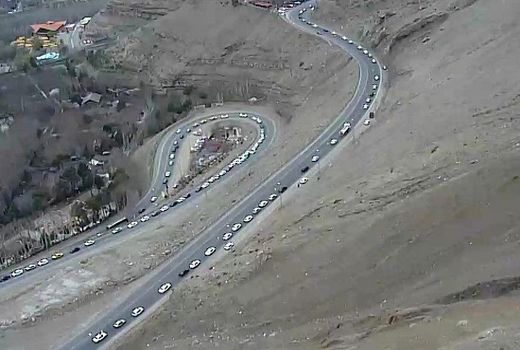 جاده چالوس باز هم یک‌طرفه شد