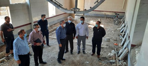 بازدید سرزده مدیر کل دامپزشکی خوزستان از مجتمع کشتارگاهی در حال ساخت ملاثانی