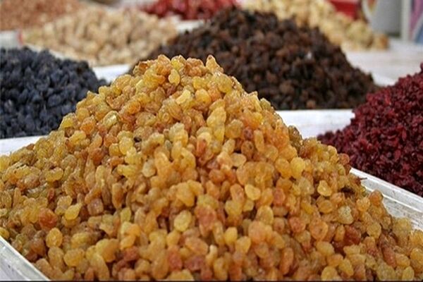 تولید ۳۰۰ هزار تن کشمش در کشور 