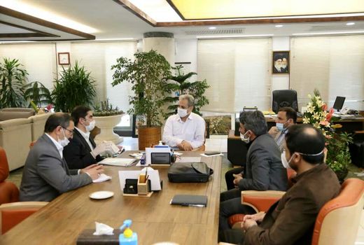 دیدار مدیر جهاد کشاورزی فریمان با وزیر جهاد کشاورزی