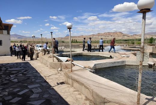 بازدید علمی مدیران استان مرکزی از پروژه‌های شیلاتی حاشیه رود ارس 