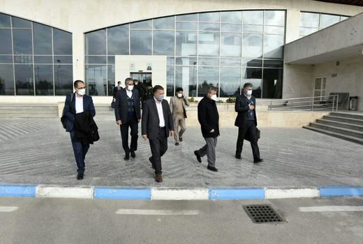 معاون وزیر جهاد کشاورزی در امور زراعت و مدیر کل پنبه میهمان خراسان شمالی