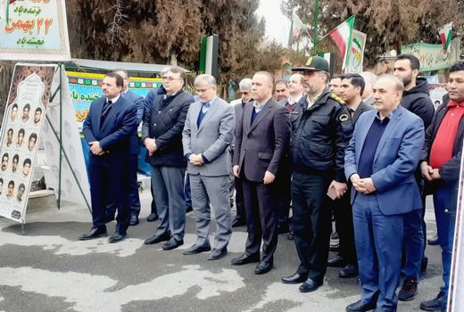 افتتاح پروژه های بخش کشاورزی شهرستان کرج با ادای احترام به مقام والای شهدا 