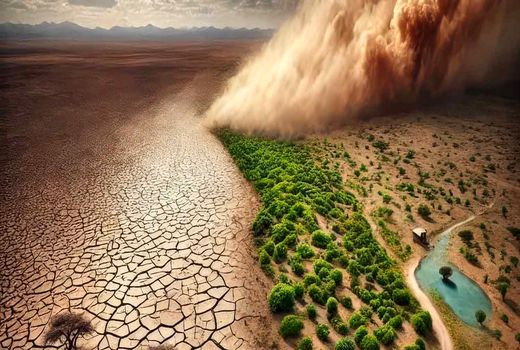 کشت دیم طبیعت ایران را به بیابان تبدیل می‌کند