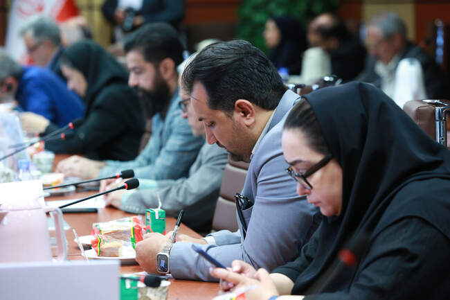 نشست خبری معاون وزیر جهاد کشاورزی و رییس سازمان دامپزشکی کشور 