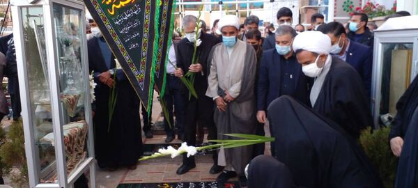 تجدید میثاق مدیران و کارکنان سازمان جهاد کشاورزی استان کرمان و ادارات تابعه به مناسبت نهم دی ماه با شهدا وسردار دلها 