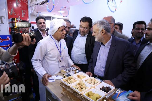 بازدید وزیر جهاد کشاورزی از چهارمین نمایشگاه بین المللی شیلات، آبزیان و غذاهای دریایی