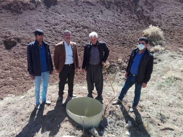 قنات جار در سپیدان مرمت می‌شود 