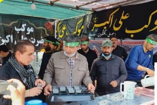 توزیع اقلام خوراکی بین مواکب توسط سازمان جهاد کشاورزی خوزستان