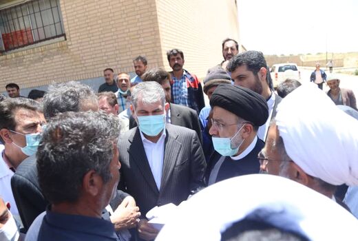 بازدید رئیس جمهور و وزیر جهاد کشاورزی از کشتارگاه صنعتی جونقان شهرستان فارسان 