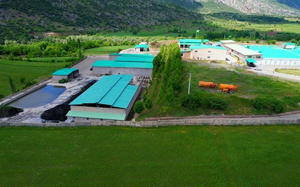 بهره برداری از واحد تولید کمپوست گیاهی در استان کردستان با حمایت بانک کشاورزی