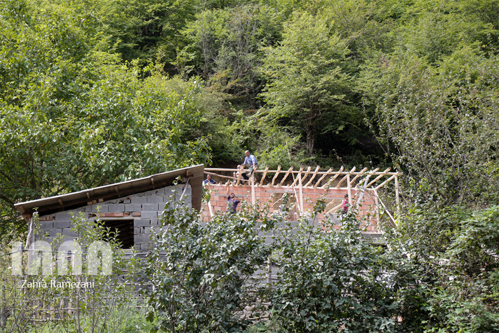 ساخت و سازهای بی‌رویه در روستای زیارت گرگان
