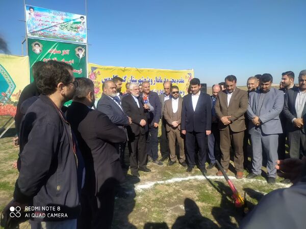 آغاز عملیات اجرایی فاز دو پرورش مرغ تخم‌گذار کاسپین طلایی چیکا باحضور استاندار گلستان