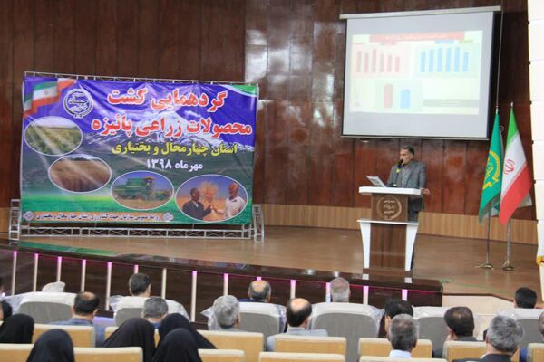 ۶۵ درصد محصولات تولیدی ما در بخش زراعی است