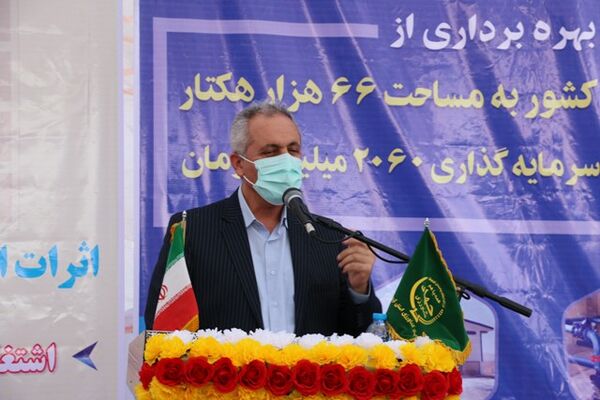 ۱۶ هزار هکتار از طرح های آب و خاک در کردستان به بهره‌برداری رسید
