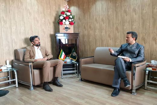 دیدار رییس سازمان و رییس نمایندگی وزارت امور خارجه در خراسان جنوبی