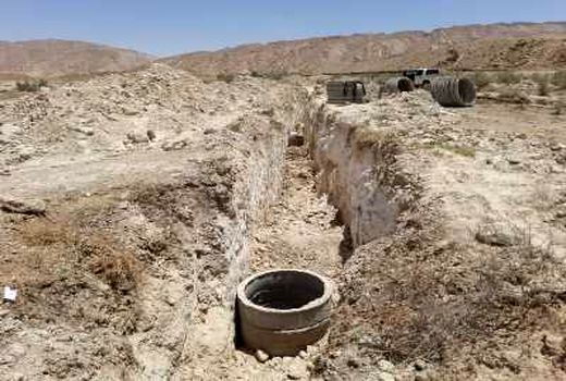 فاز نخست مرمت قنات فداغ در گراش به پایان رسید