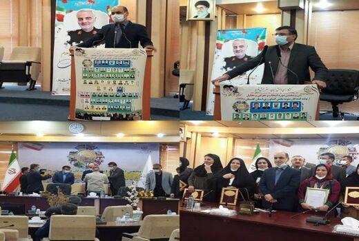 تجلیل از کشاورزان نمونه  ملی و استانی گلستان در حضور رییس جمهوری