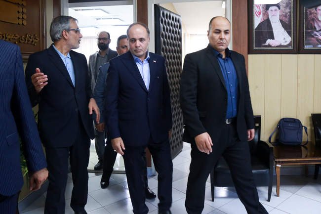  بازدید وزیر جهاد کشاورزی از خبرگزاری ایرنا 
