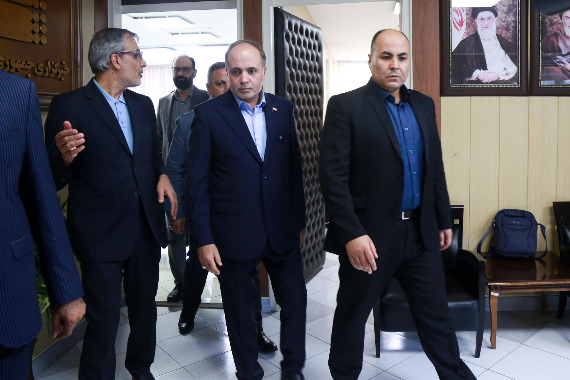  بازدید وزیر جهاد کشاورزی از خبرگزاری ایرنا 