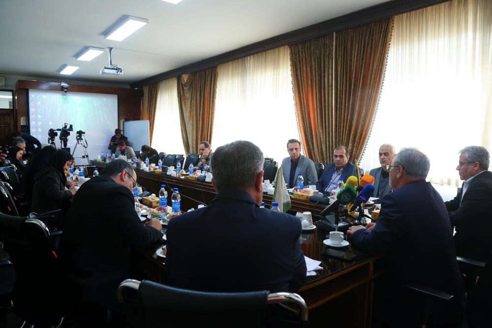  نشست خبری معاون وزیر جهاد کشاورزی و رئیس سازمان تات  