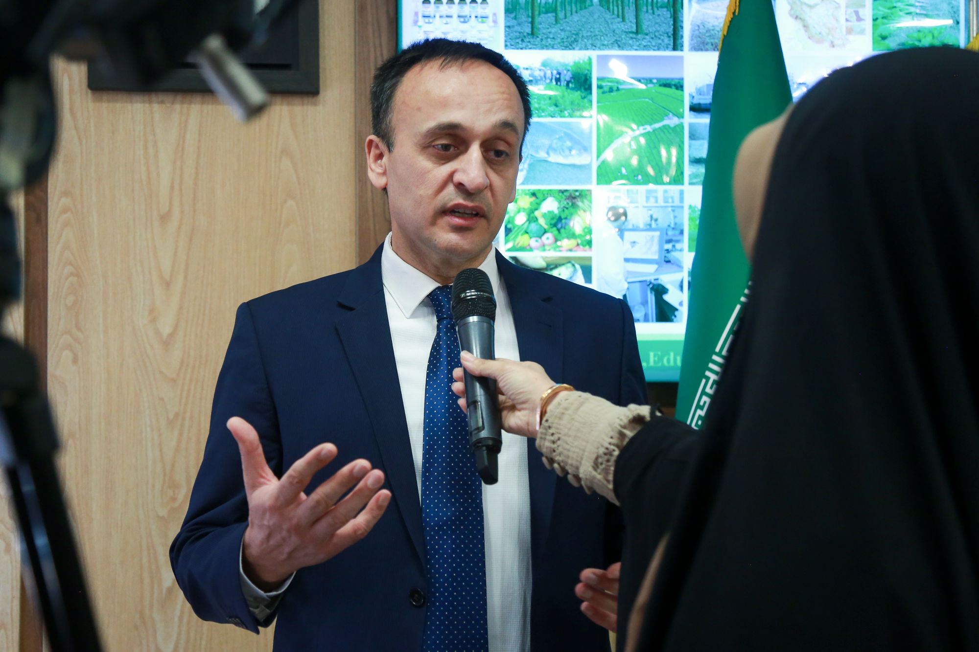 دیدار رئیس سازمان تحقیقات، آموزش و ترویج کشاورزی با نماینده جدید فائو 