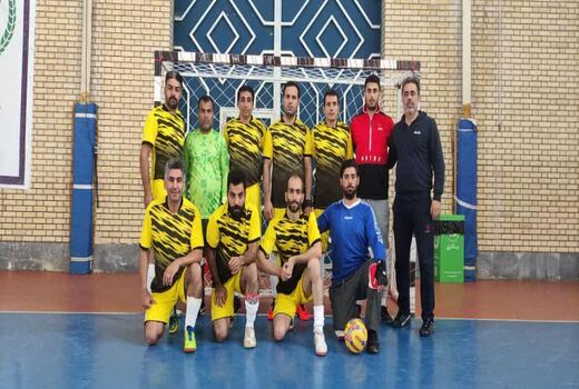 برگزاری مسابقات فوتسال منطقه یک سازمان‌های جهاد کشاورزی استان ها