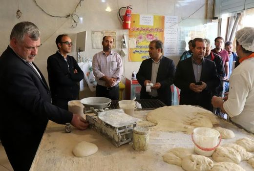 اجرای طرح تشدید نظارت و بازرسی از واحدهای خبازی در شهرستان اسکو 