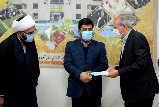  انتصاب معاون توسعه مدیریت و منابع سازمان جهاد کشاورزی استان آذربایجان شرقی