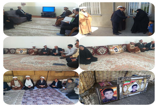 دیدار مسئولان سازمان جهاد کشاورزی استان با خانواده معظم شهدا در هفته جهاد کشاورزی